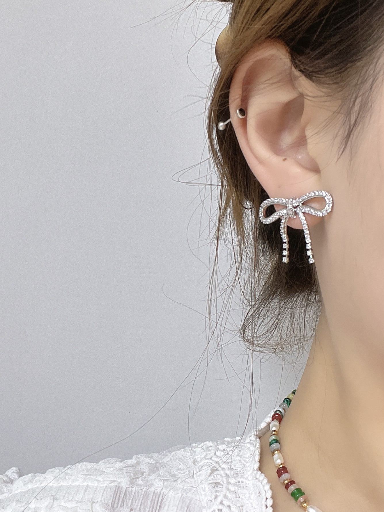 Balenciaga bowknot earrings 115798