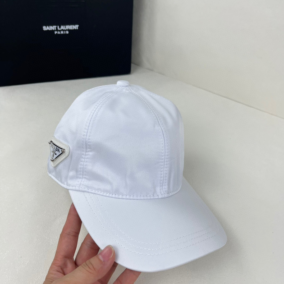 Prada triangle logo Cap