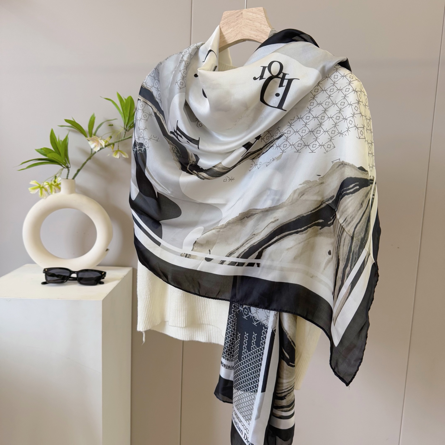 Dior silk Scarf