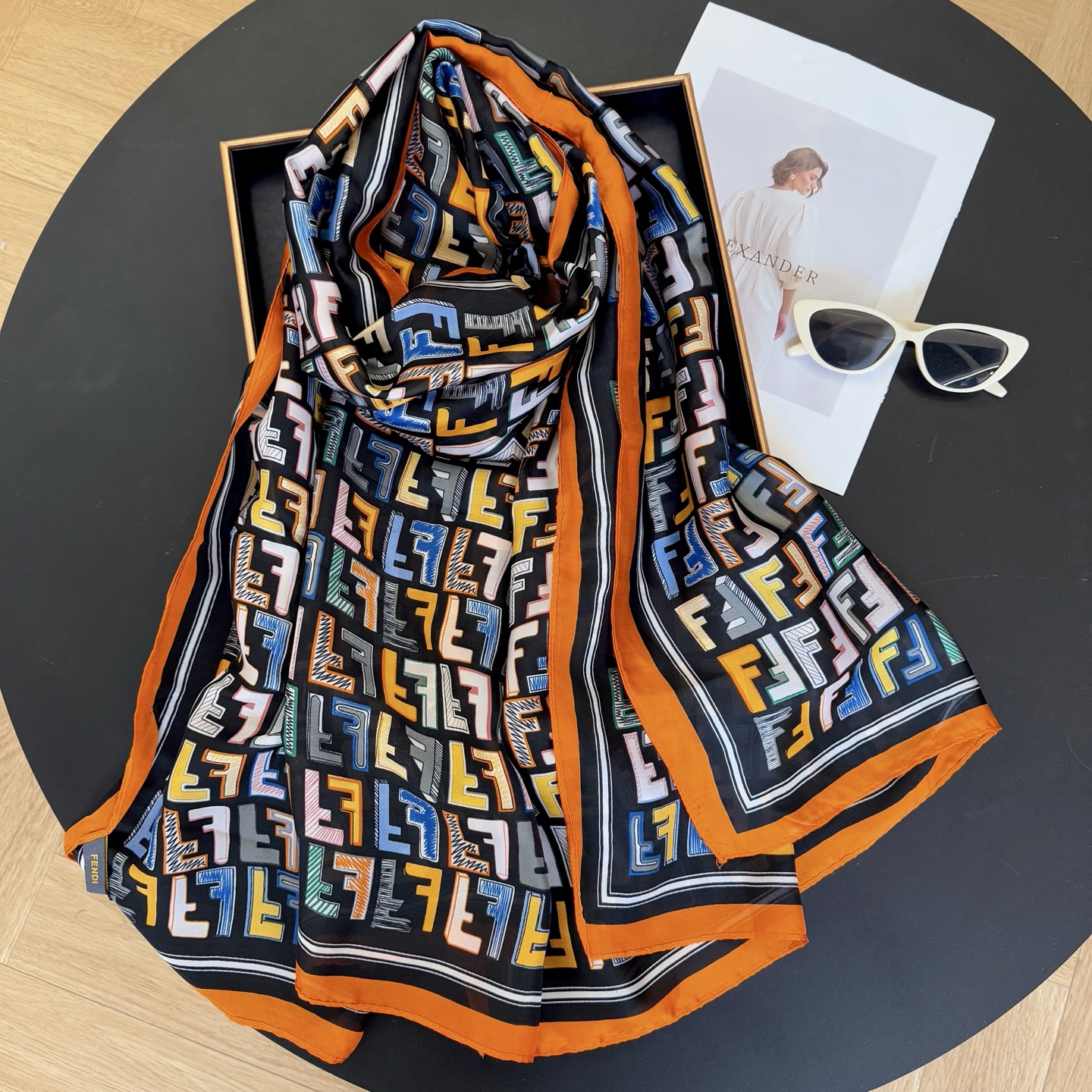 Fendi silk Scarf