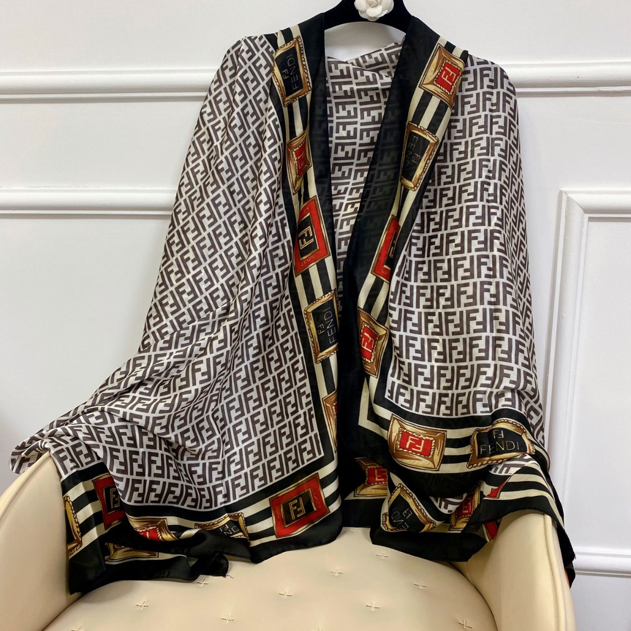 Fendi silk Scarf