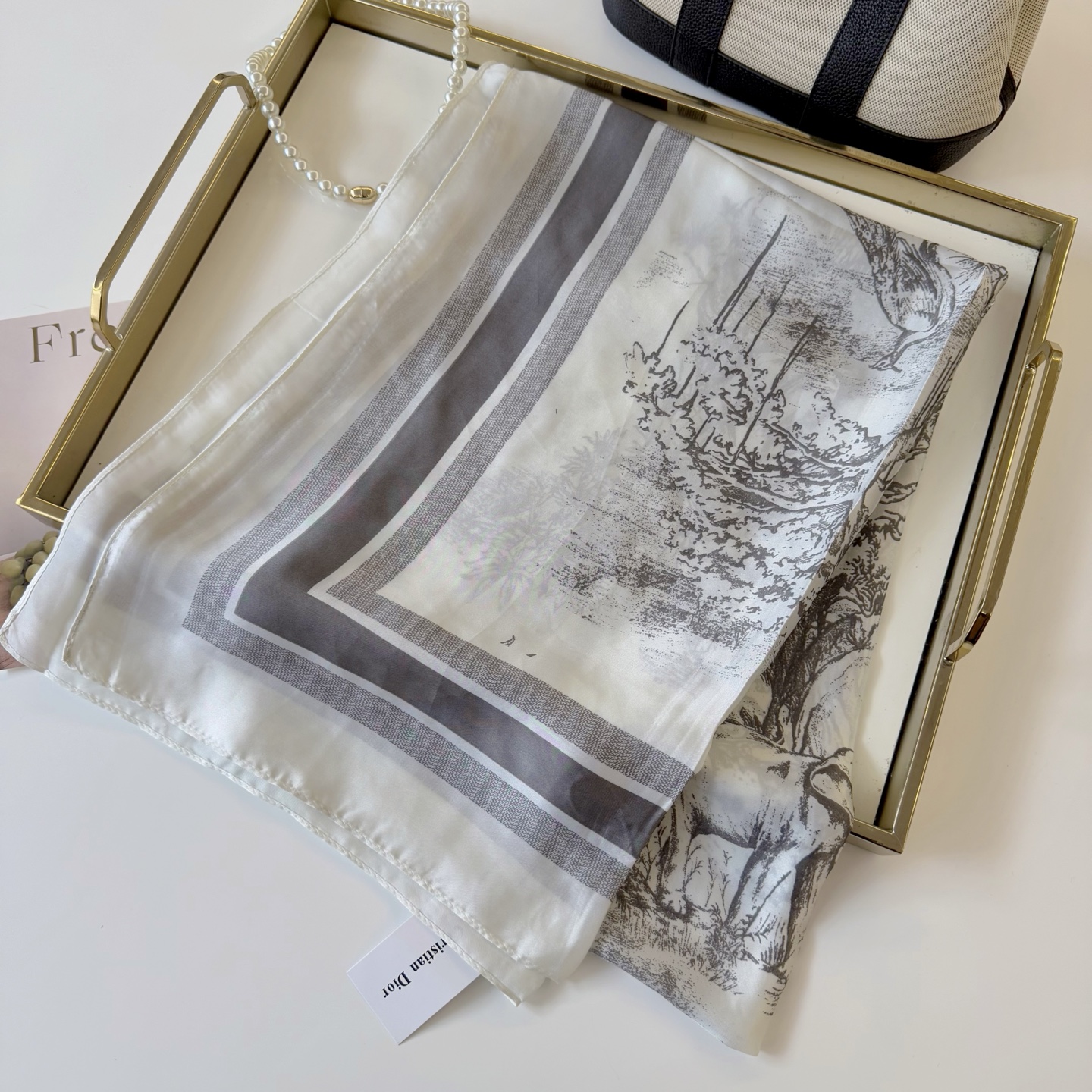 Christian Dior Silk Scarf
