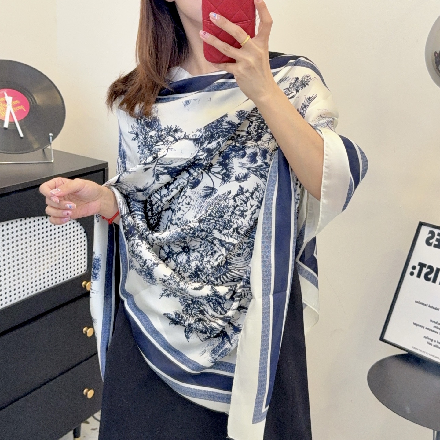 Christian Dior Silk Scarf