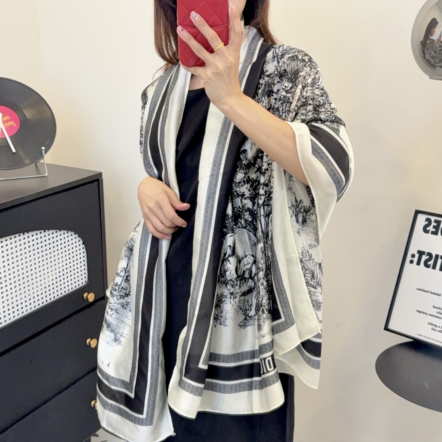 Christian Dior Silk Scarf