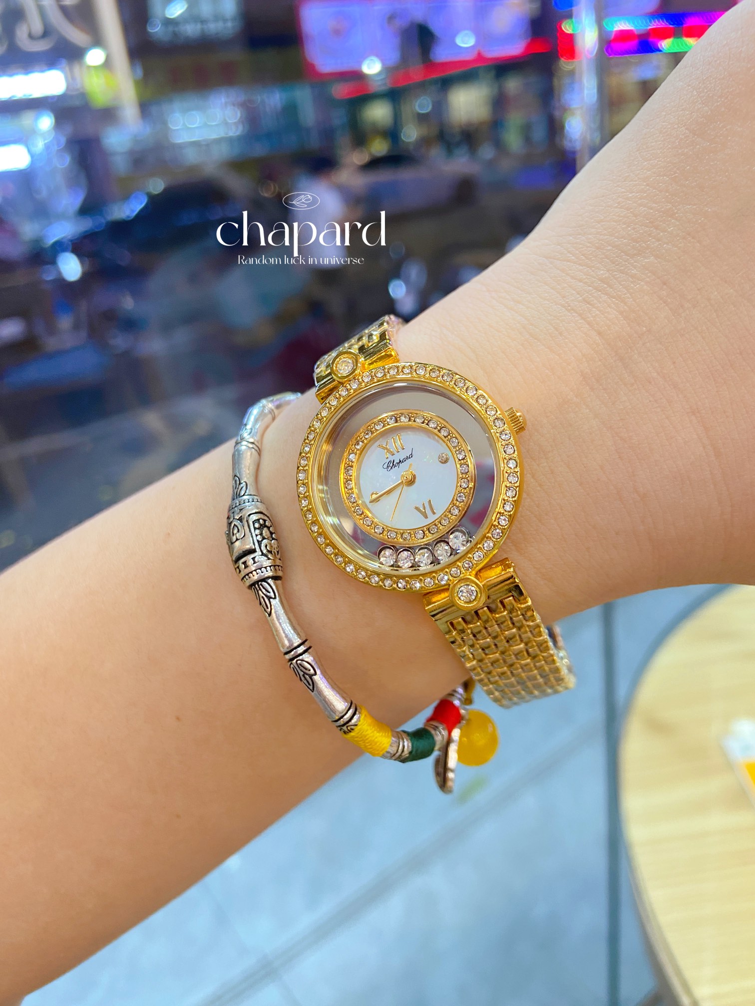 Chapard (HAPPY DIAMONDS) Quartz watch