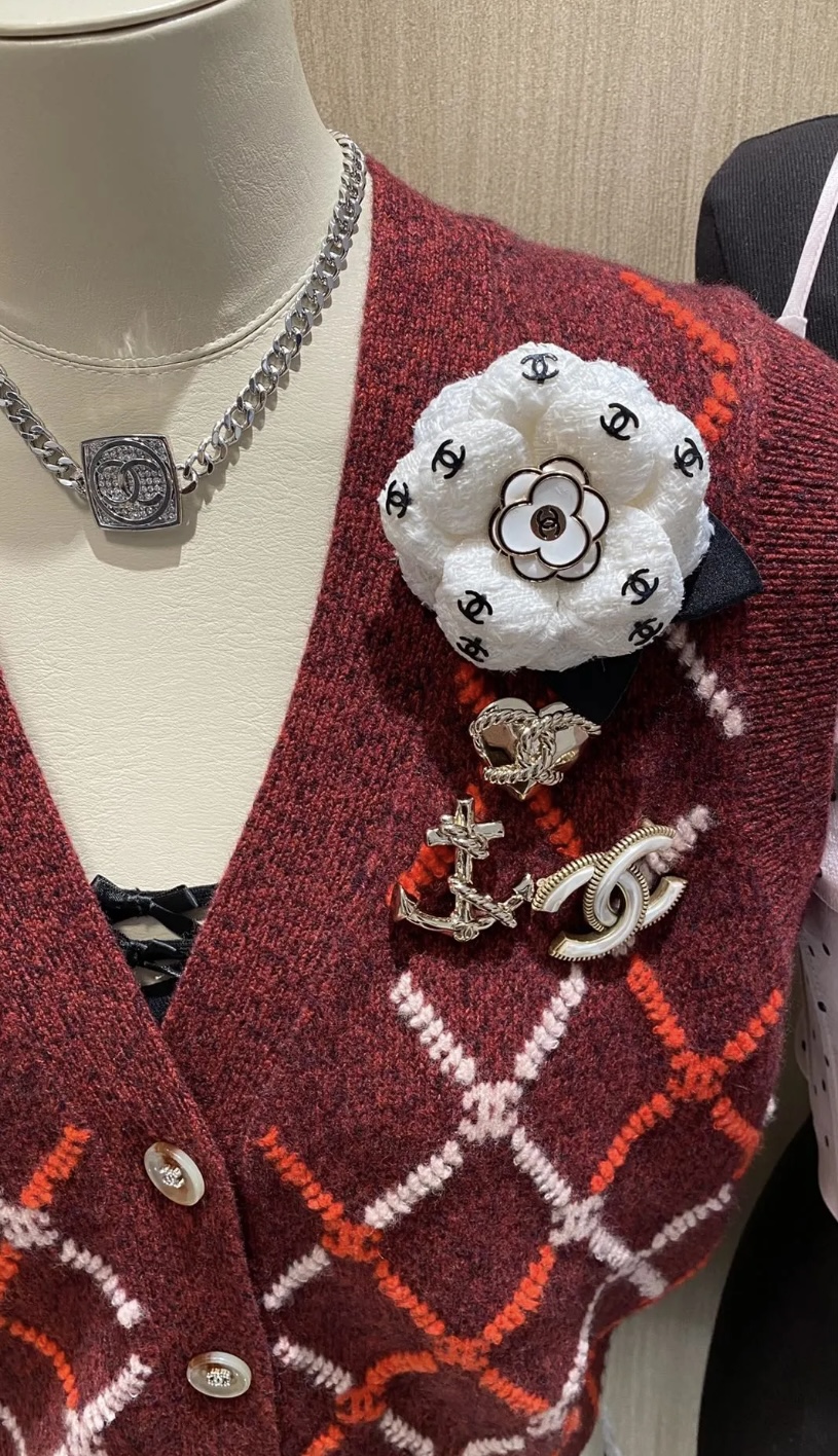 D180 Chanel anchor brooch