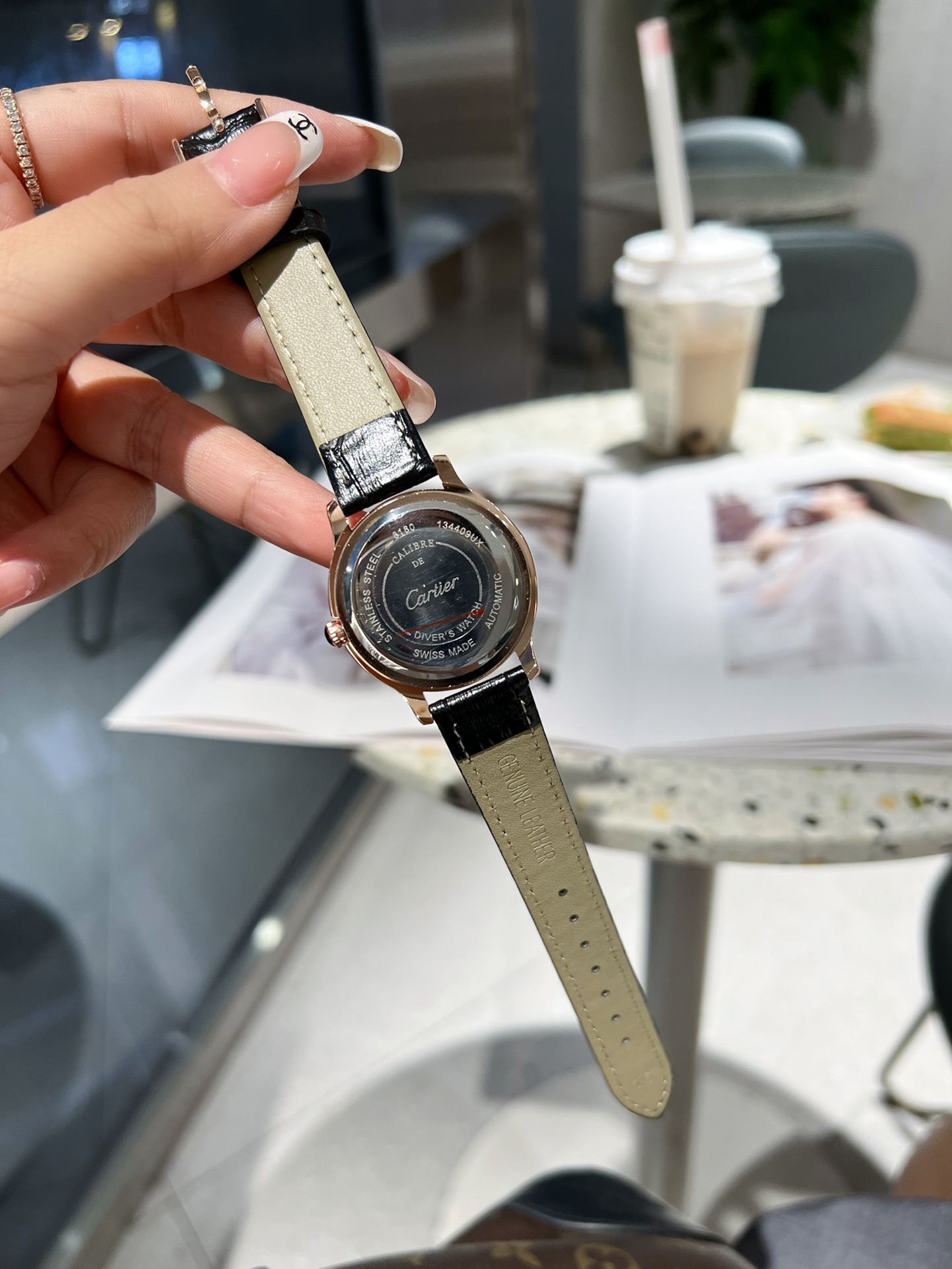 CARTIER women qartz watch 33mm