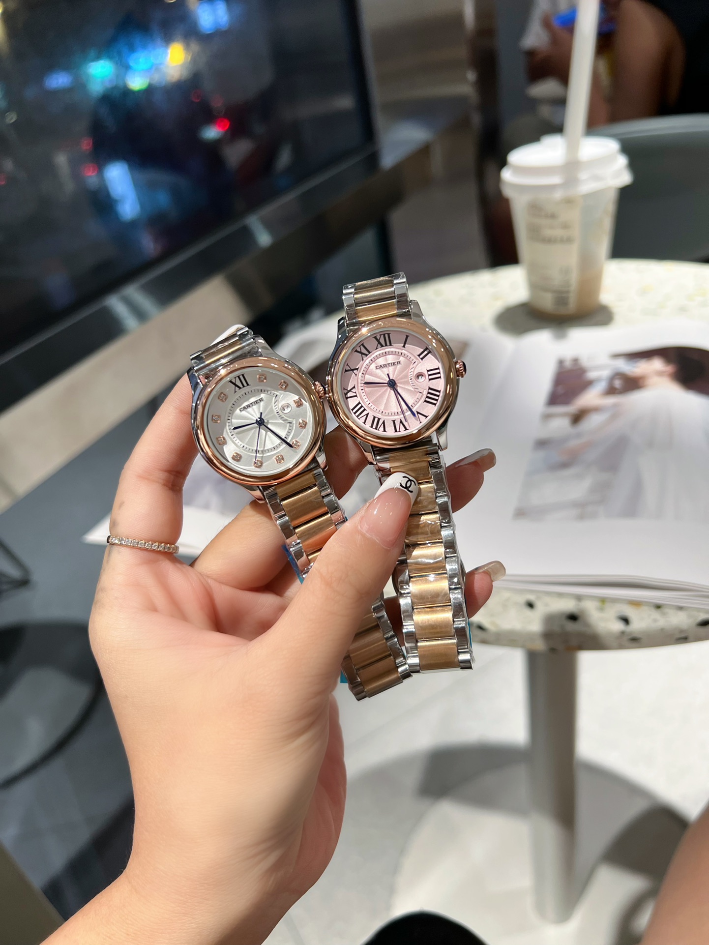 CARTIER women qartz watch 33mm