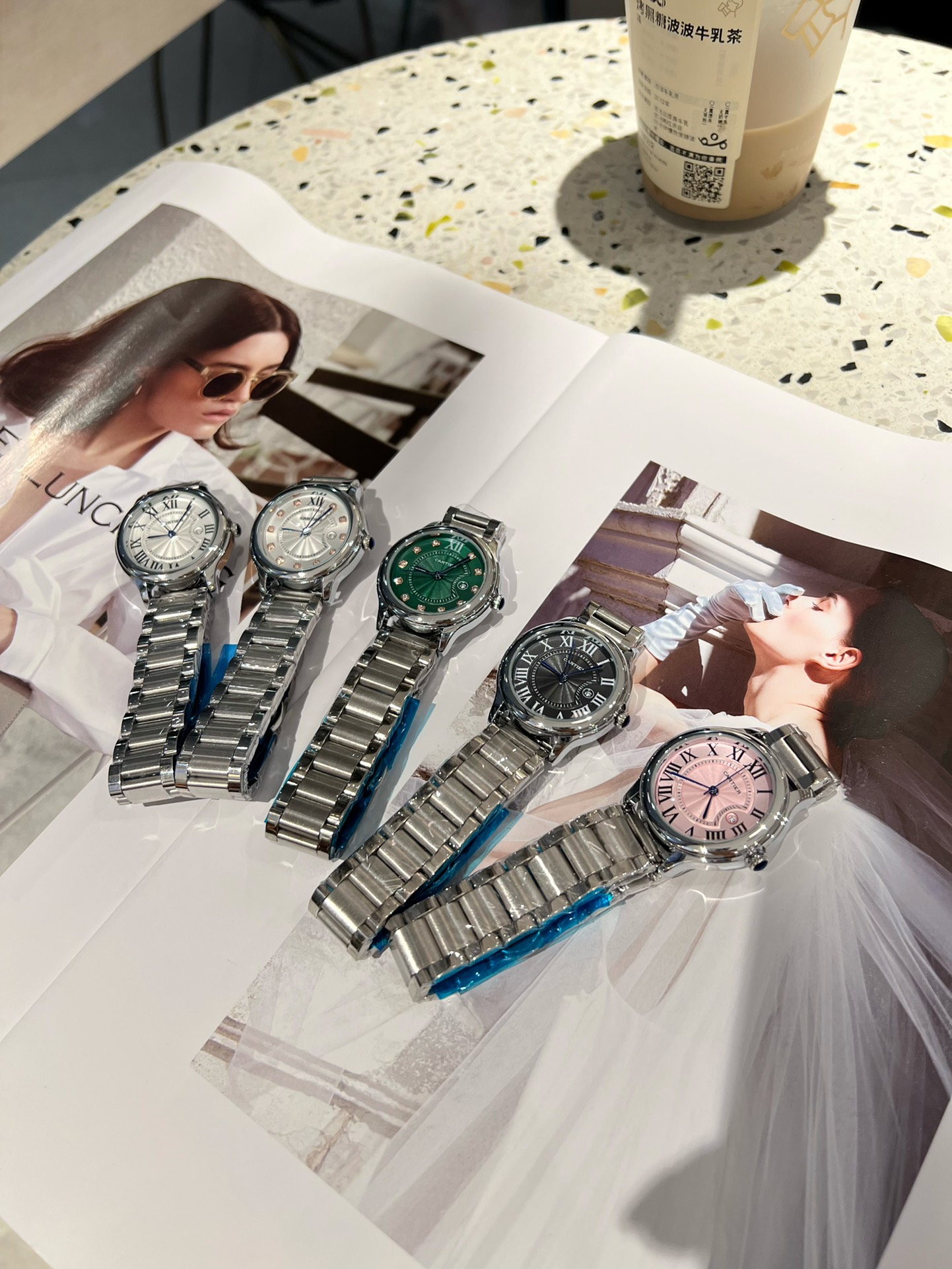 CARTIER women qartz watch 33mm