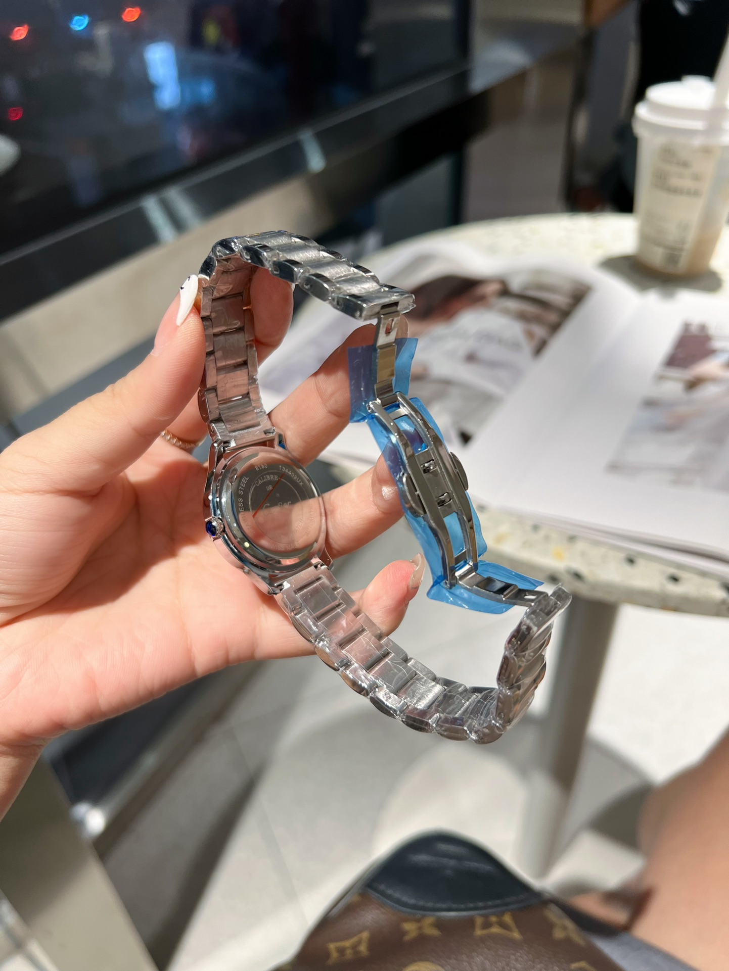CARTIER women qartz watch 33mm