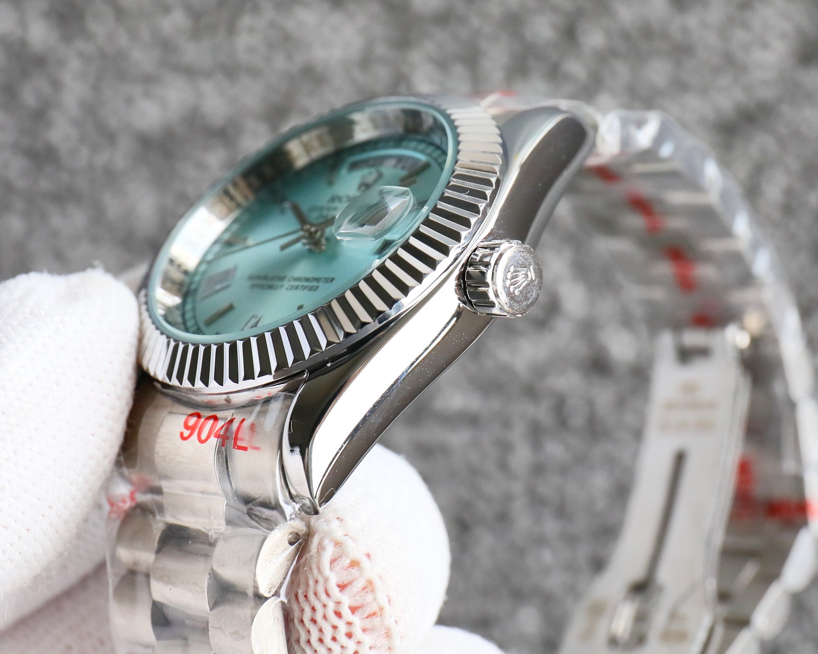 Rolex day-date Roman numeral quartz watch 36mm