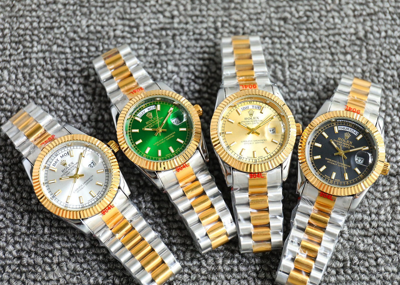 Rolex day-date quartz watch 36mm