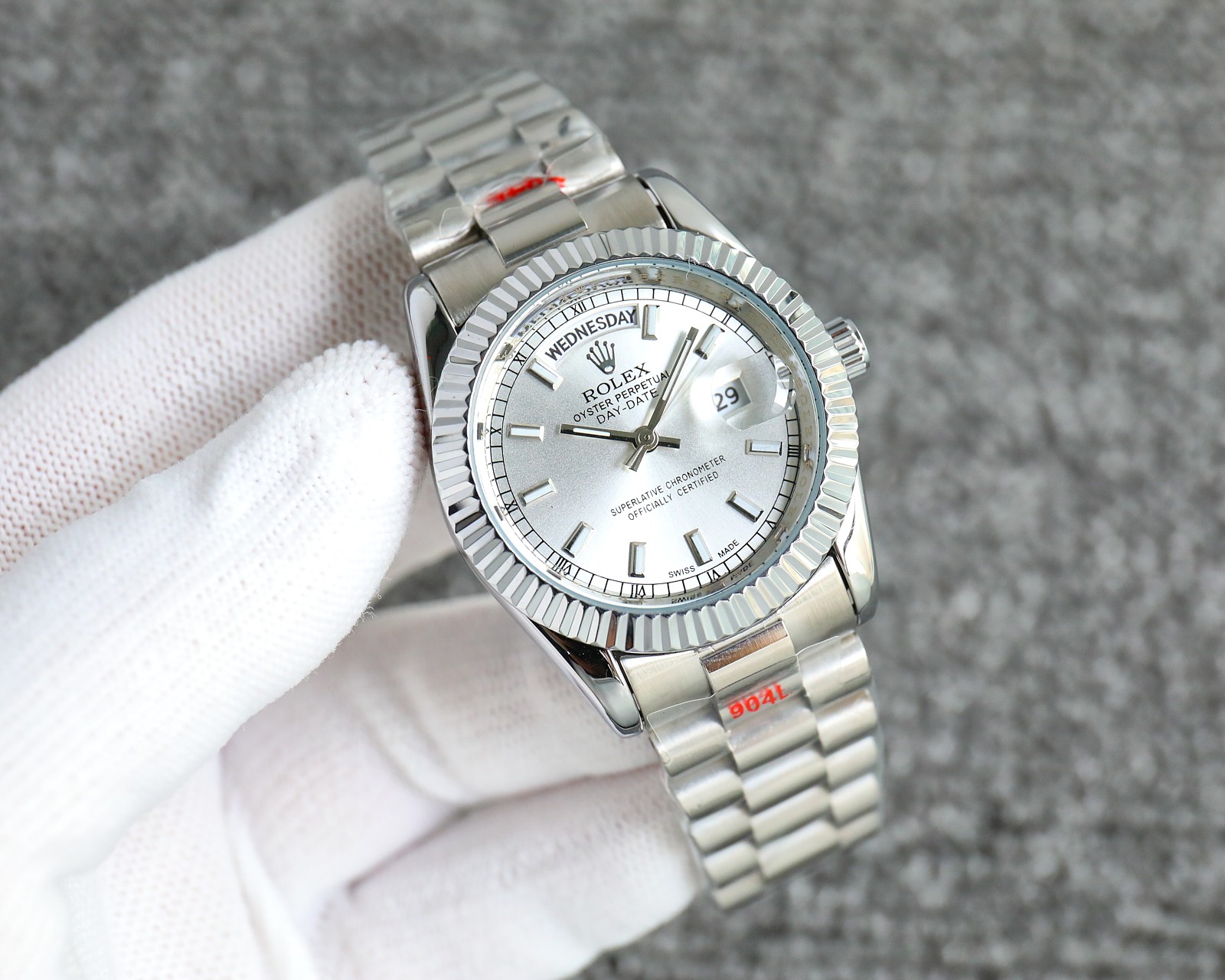 Rolex day-date quartz watch 36mm