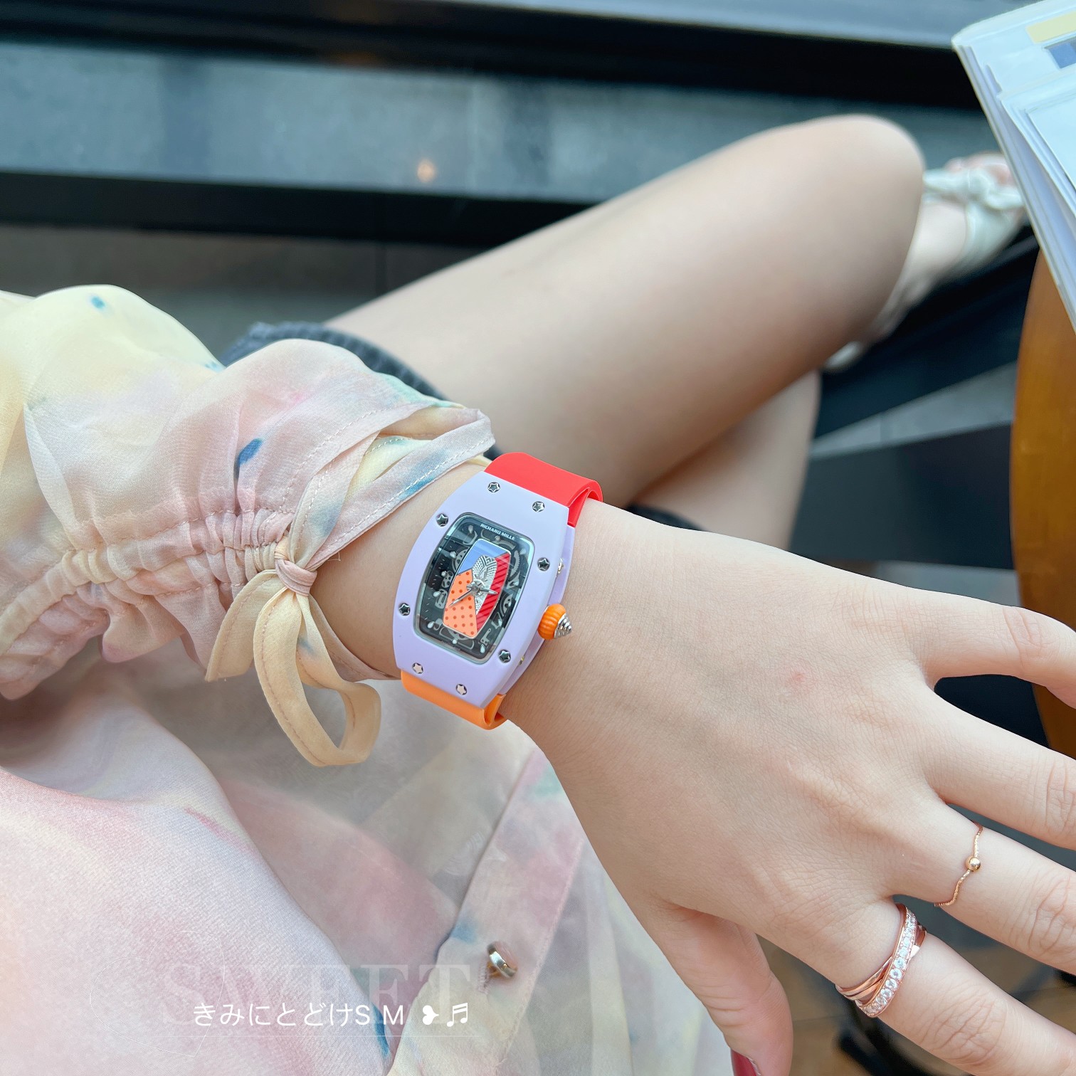 Richard Mille sweet quartz watch