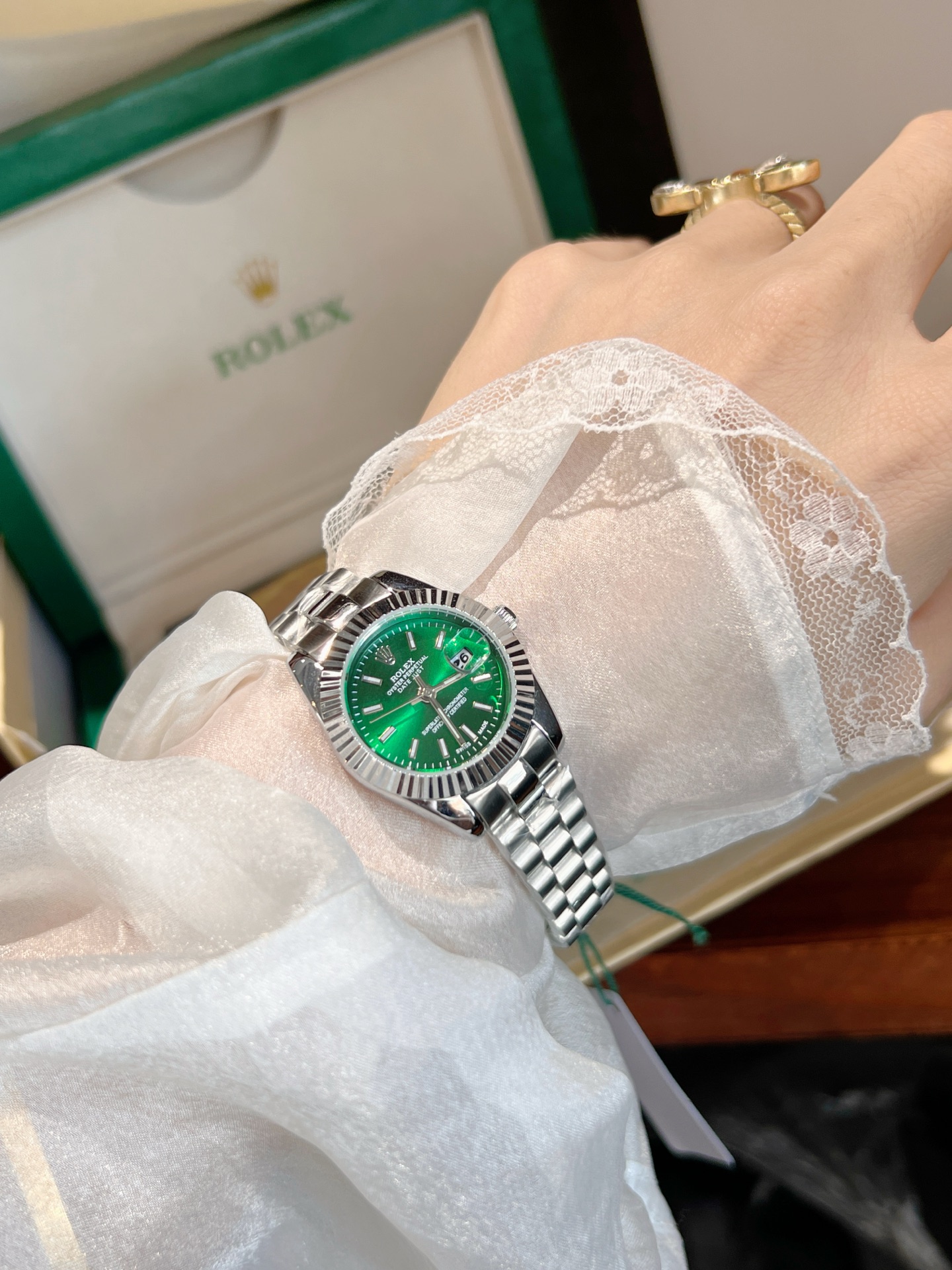 Rolex women 28mm Quartz watch