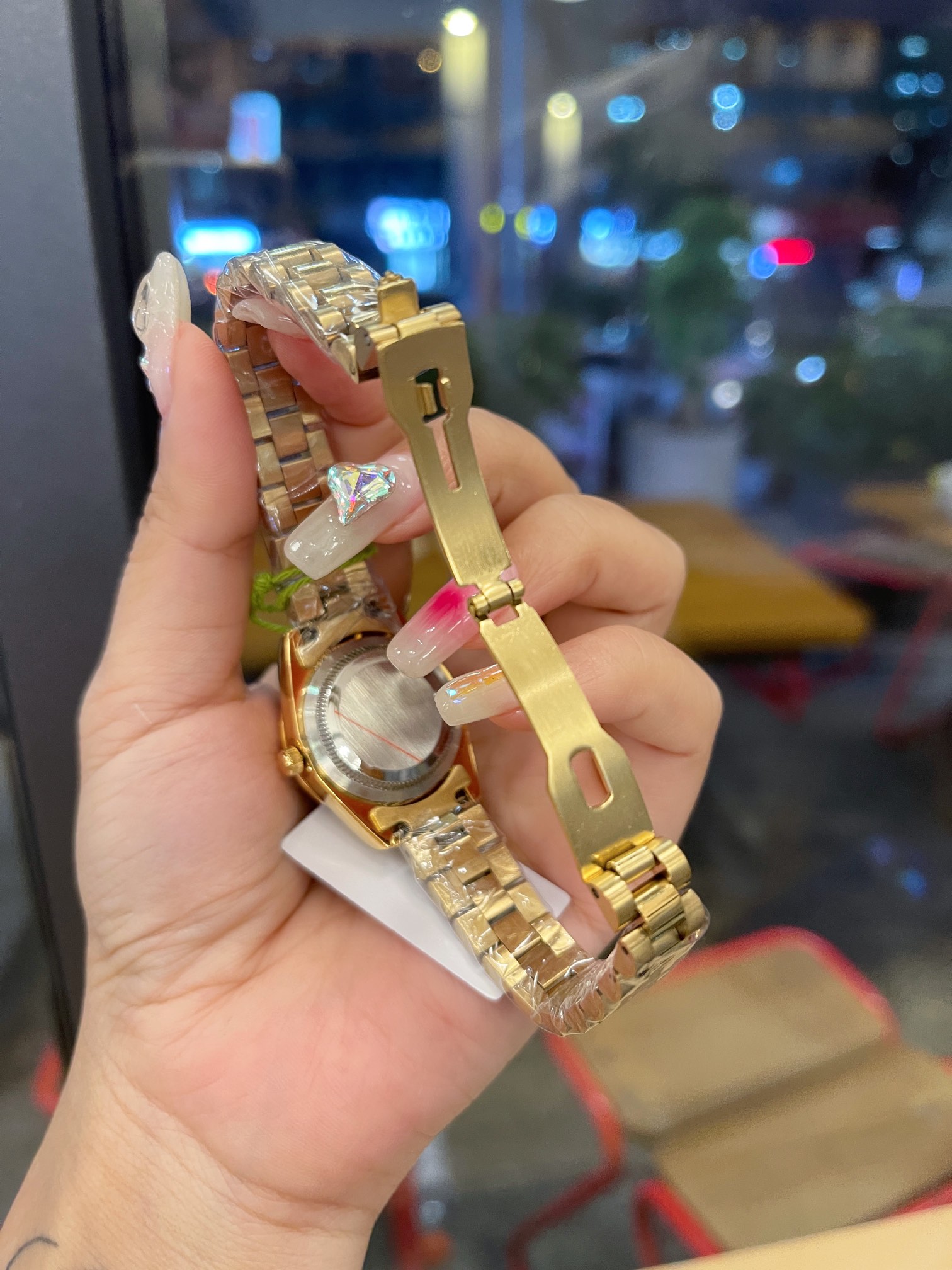 Rolex Diamnd women 28mm Quartz watch