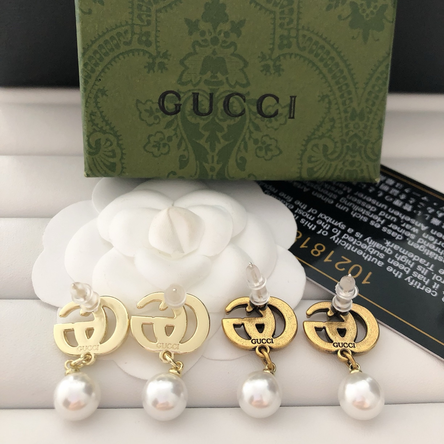 Gucci GG Pearls earrings 116240