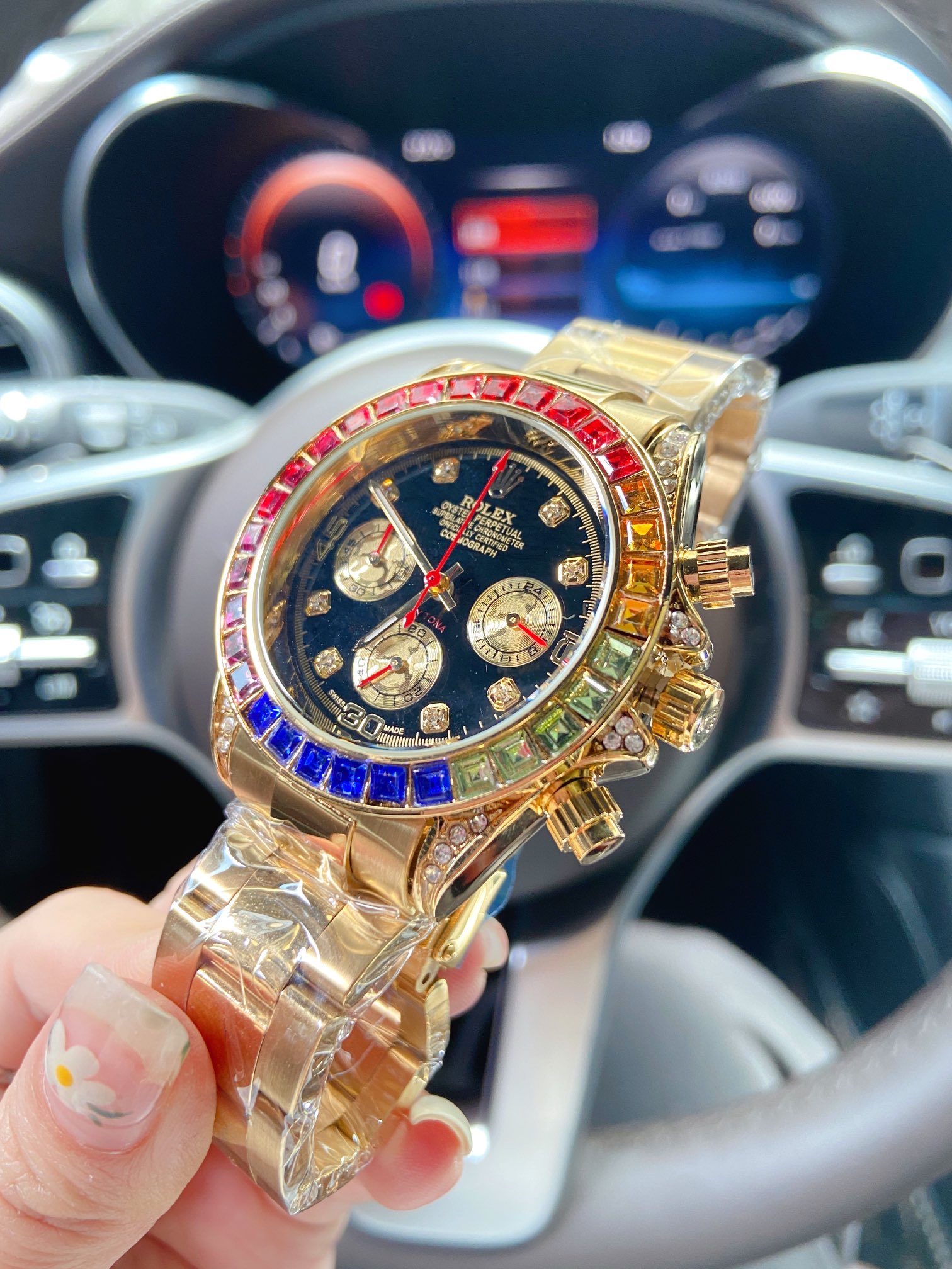 Rolex 116598 RainBOW Decorative quartz watch 116306