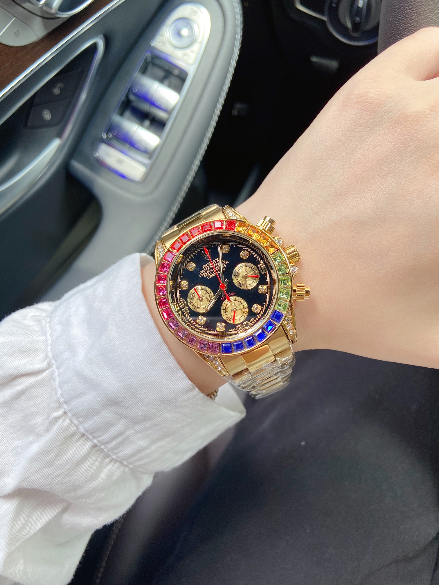 Rolex 116598 RainBOW Decorative quartz watch 116306