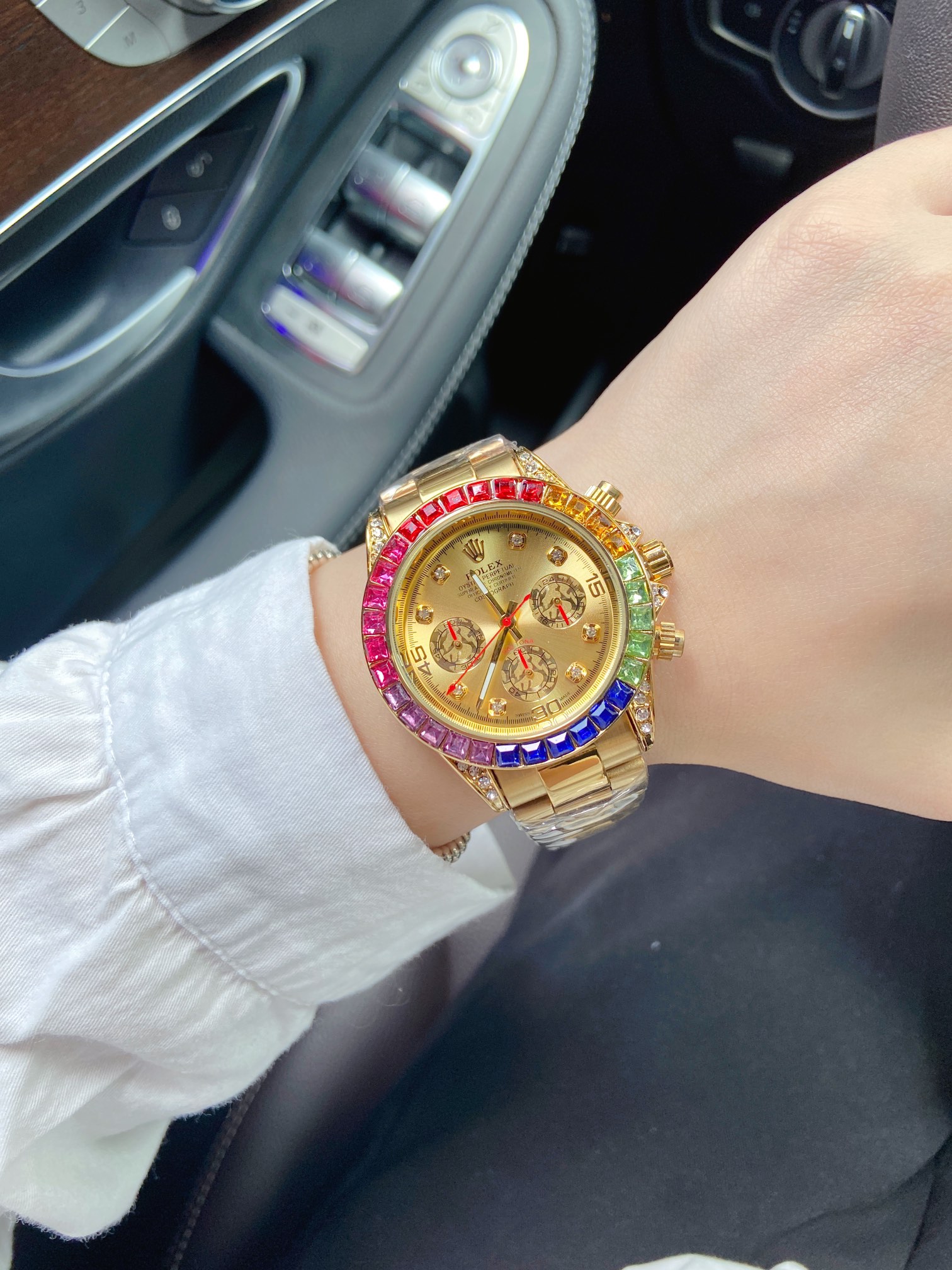 Rolex 116598 RainBOW Decorative quartz watch 116306