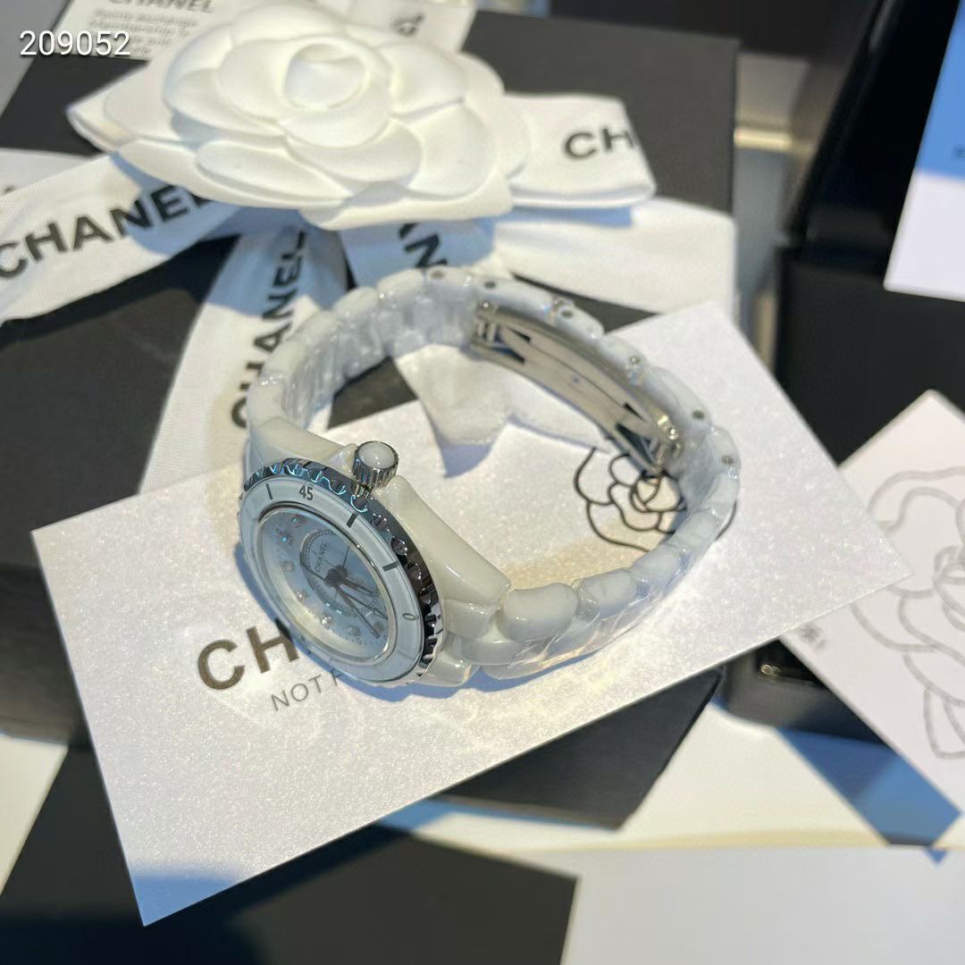 Chanel J12 ceramics Diamond quartz watch 116293