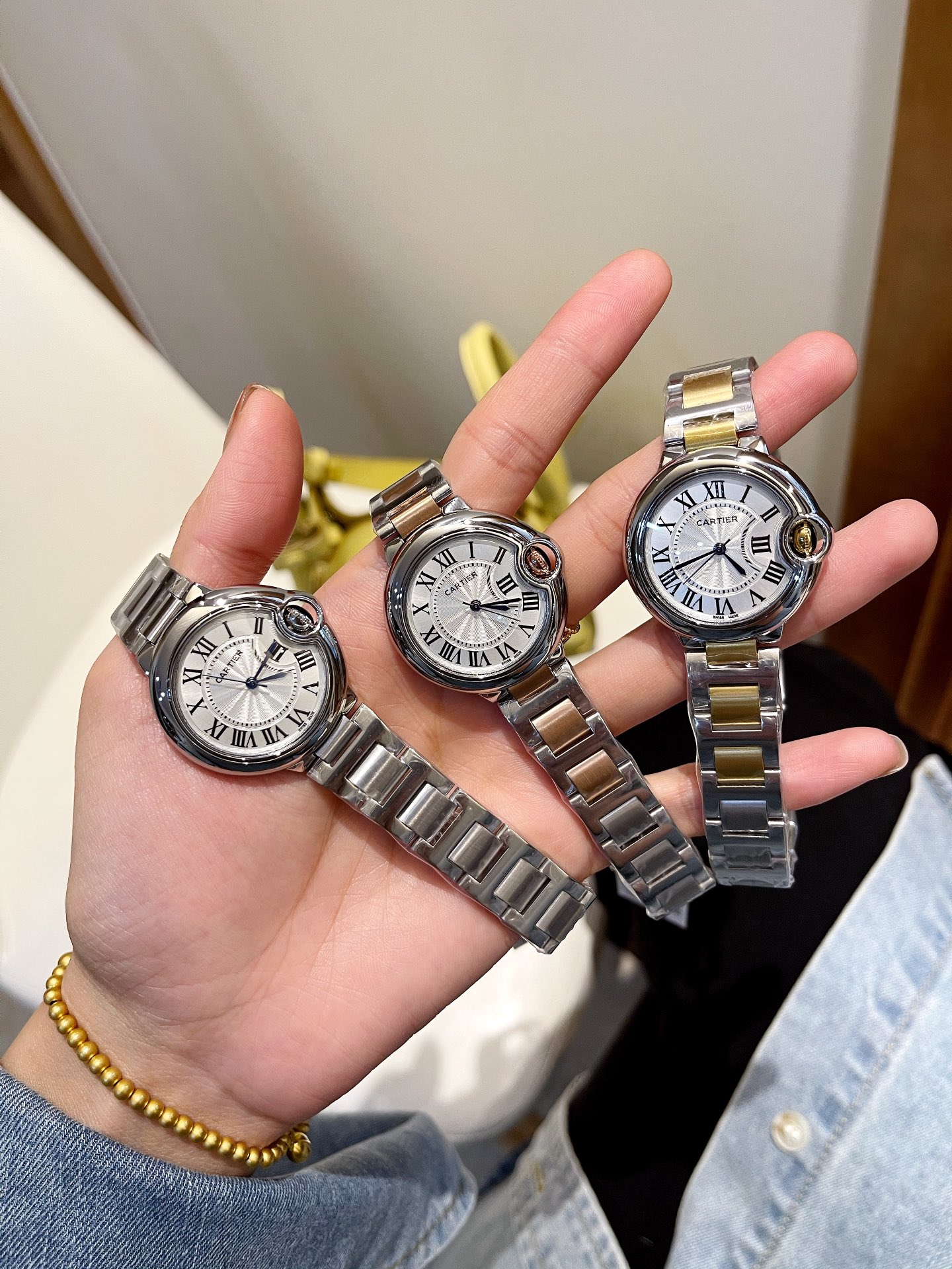 Cartier quartz watch 33mm 116298