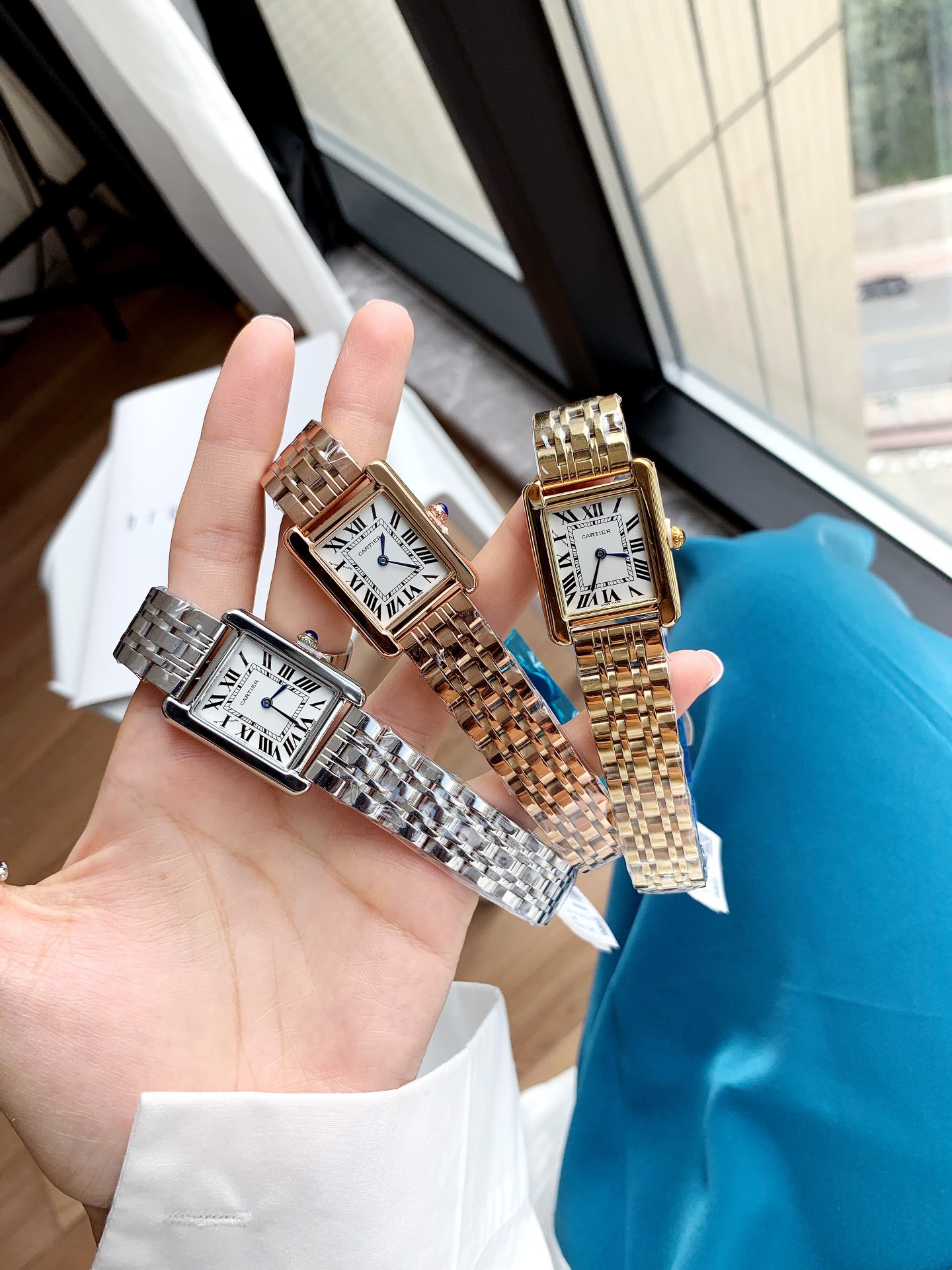 Cartier Suqare quartz watch 116299