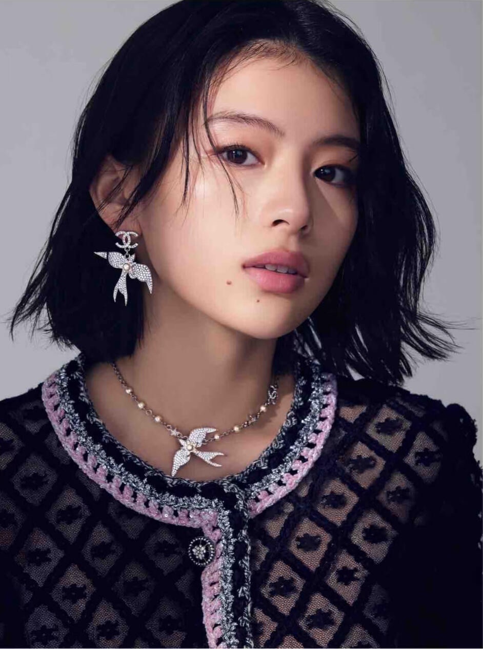 A1148 Chanel Crystal Bird earrings