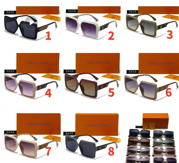 LV Sunglasses 8648