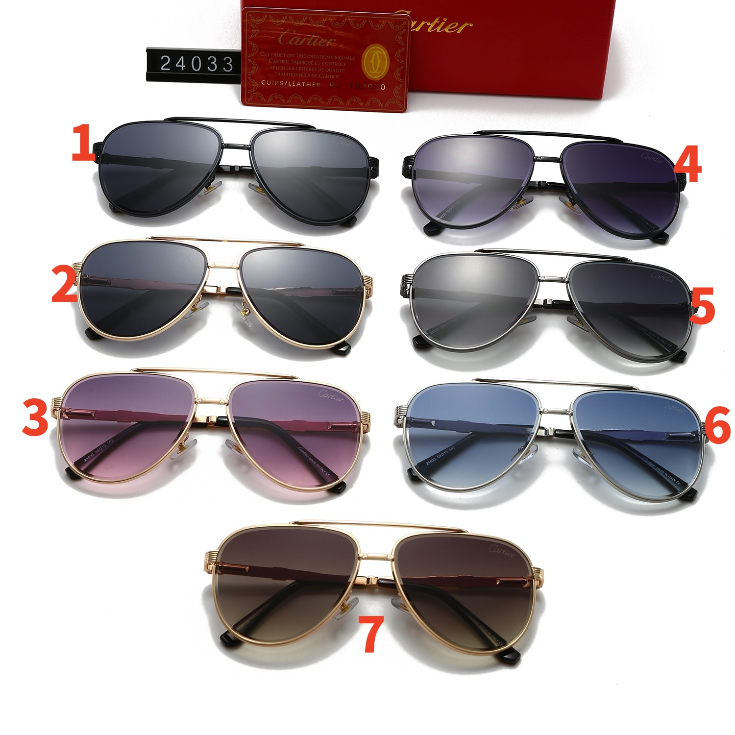 Cartier Sunglasses 24033