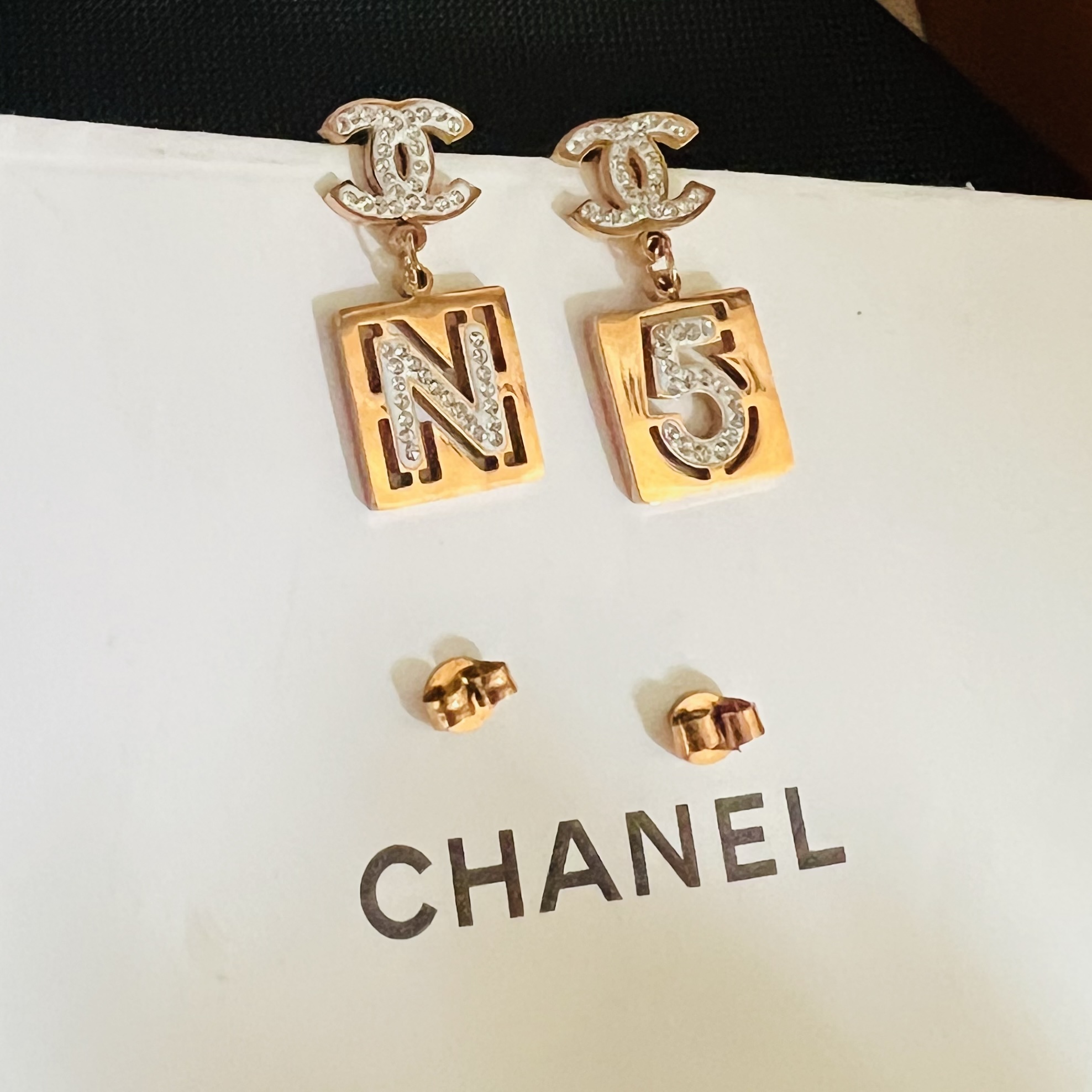 Chanel earrings 116612
