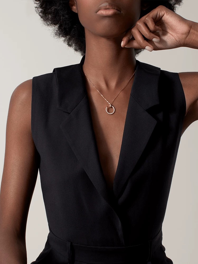 X688 Cartier titanium steel necklace