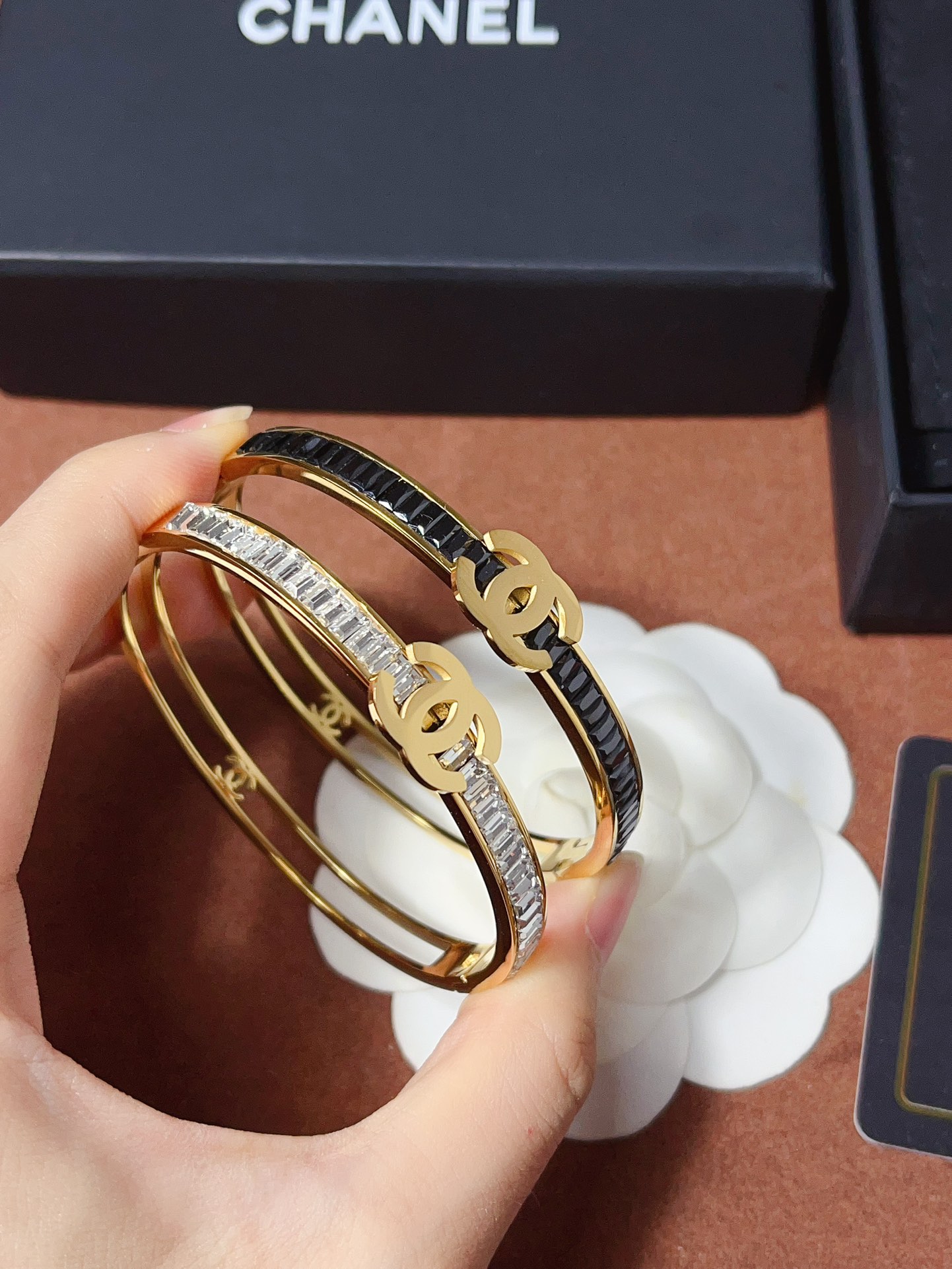 S455 Chanel diamonds bracelet