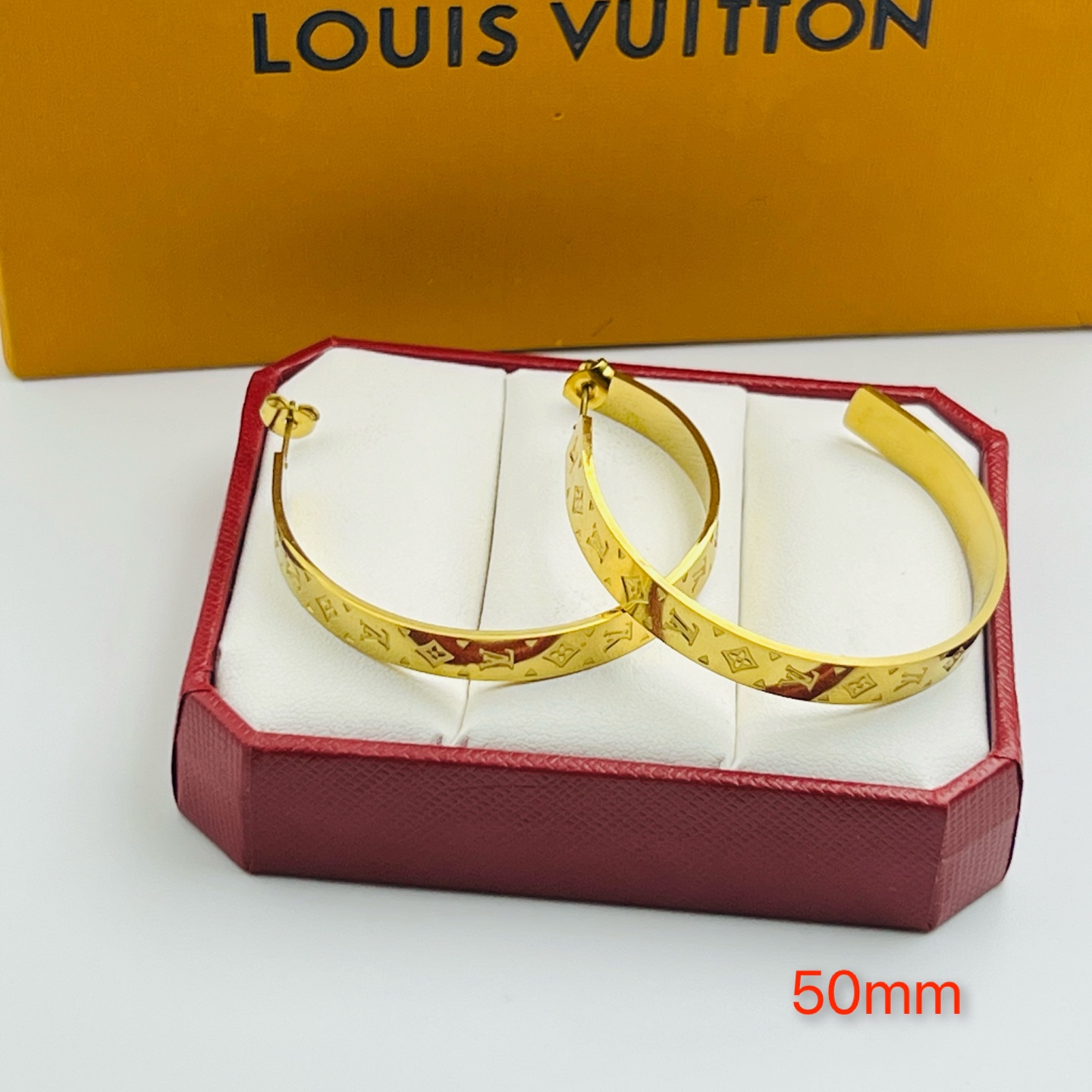 LV Louis vuitton hoop earrings 116697